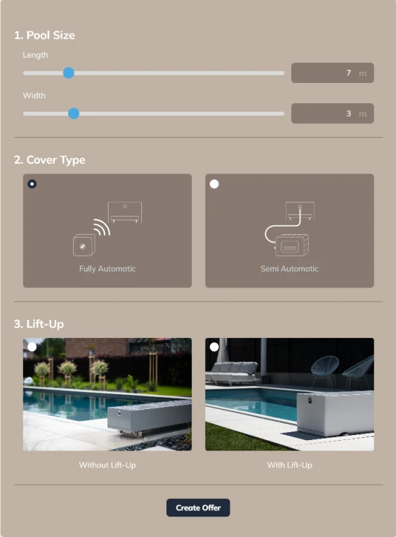 Coverseal Price Calculator